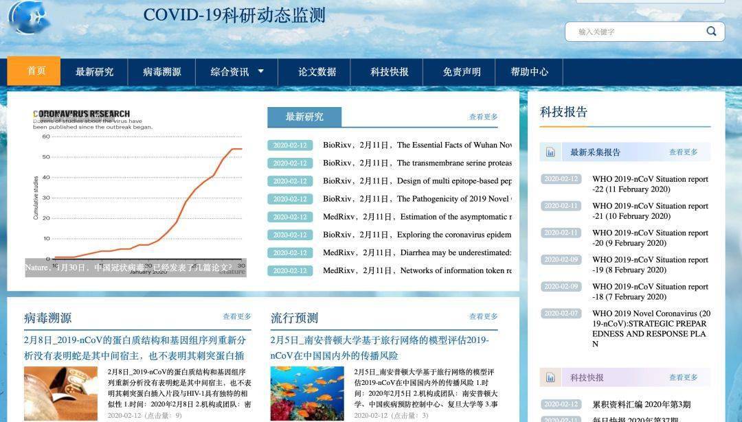 “COVID-19最新动态”